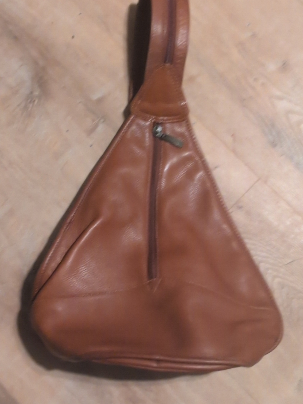 Volare Group Brown Leather Sling/ Backpack  Casual Crossbody